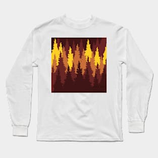 The Forest (Red) Long Sleeve T-Shirt